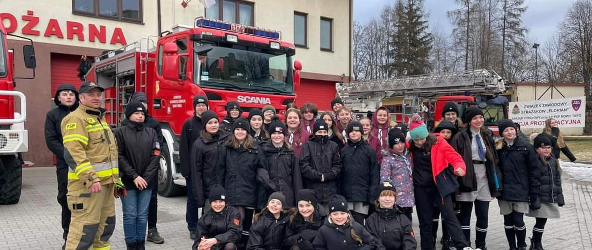 Warsztaty pożarnicze Podhalańskiego Hufca ZHP