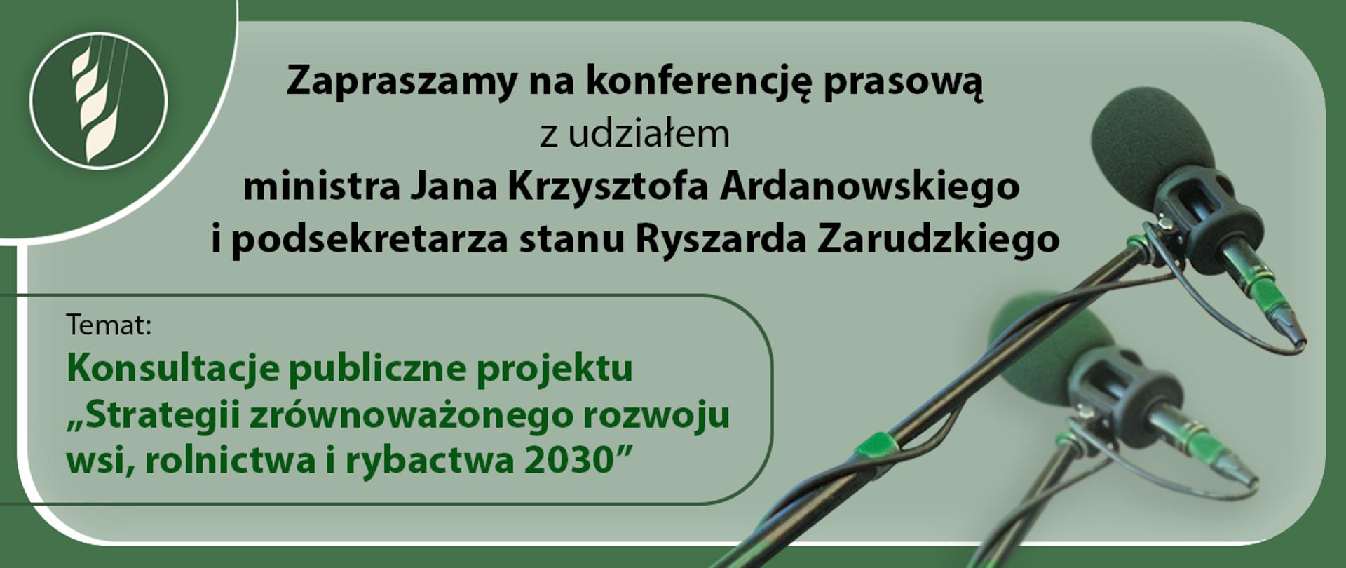 Zaproszenie na konferencję prasową