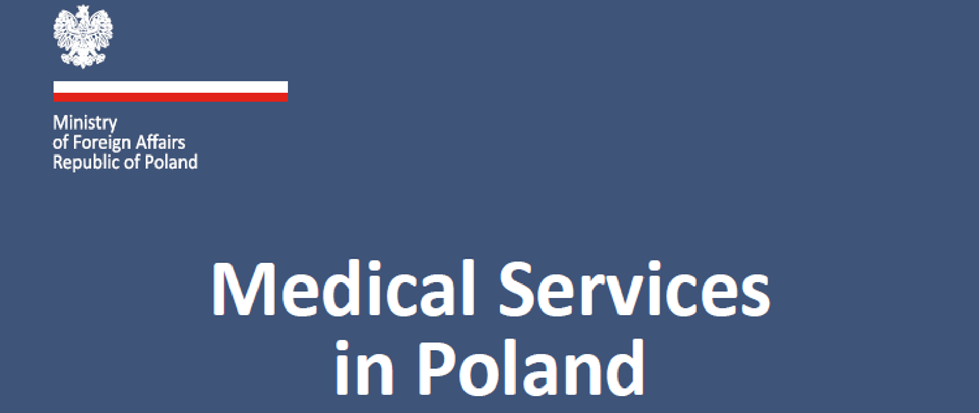 Medical Services in Poland 2020