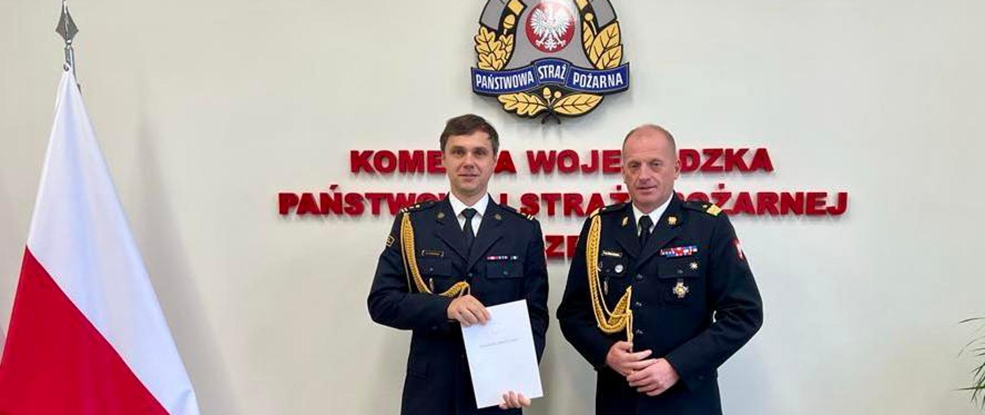 Powołanie na stanowisko Komendanta Powiatowego PSP w Myśliborzu bryg. Norberta Karbownika