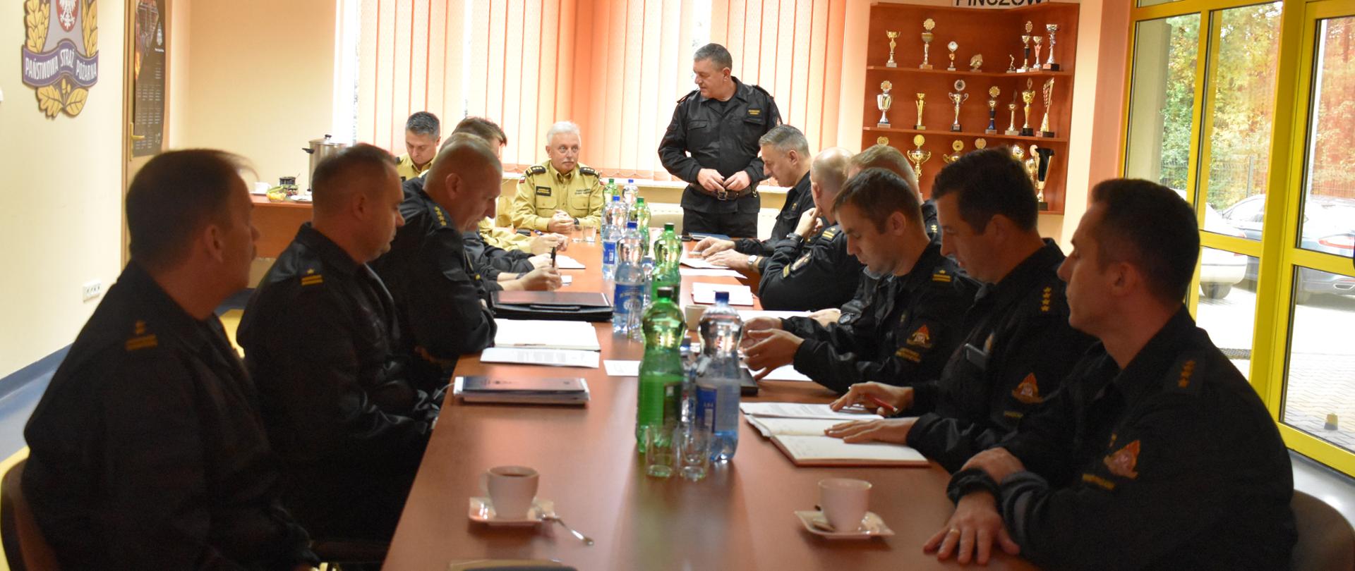 PODSUMOWANIE ĆWICZEŃ „BAŁTYKGAZ 2021” W KP PSP W PIŃCZOWIE