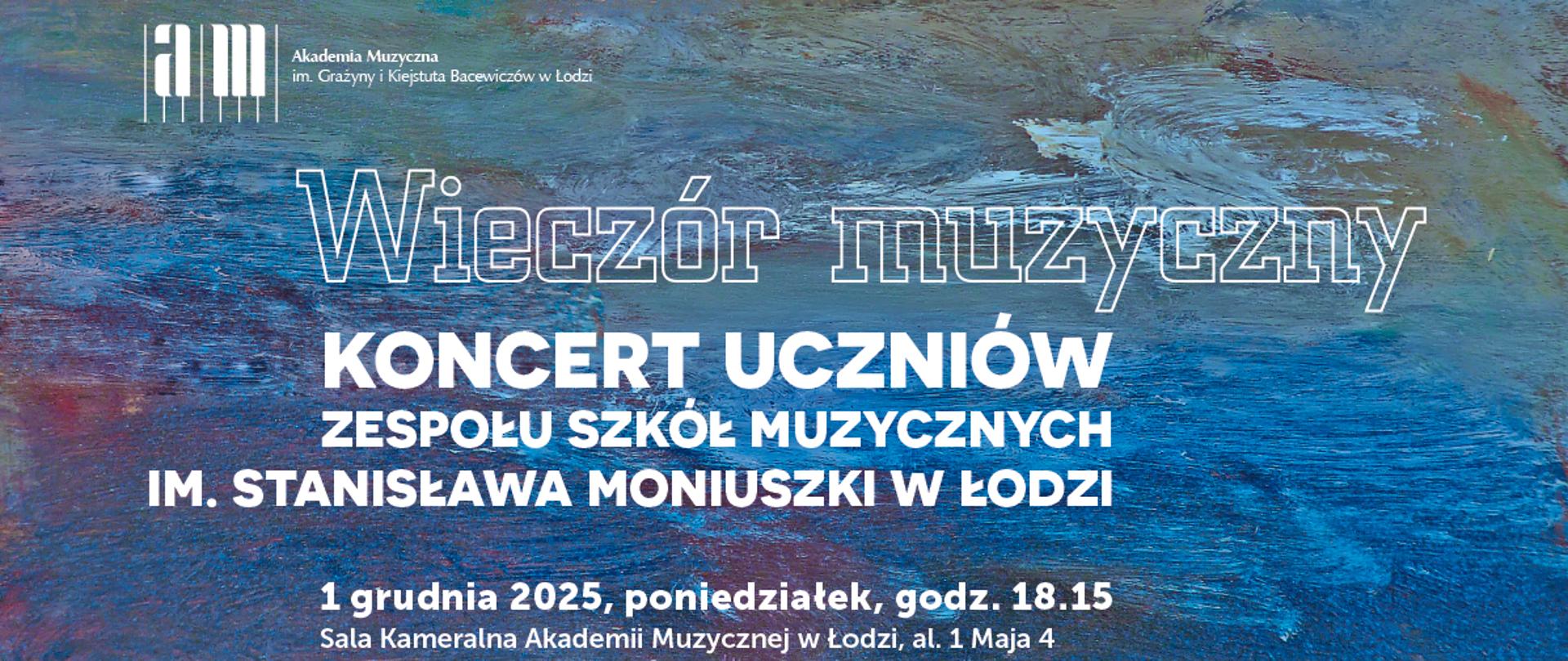 Wieczór muzyczny - baner