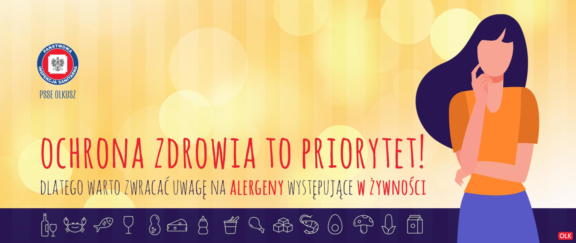 Ochrona zdrowia to priorytet! Dlatego warto zwracać uwagę na #alergeny występujące w żywności.