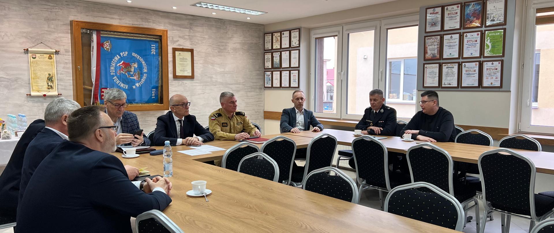 Posiedzenie Zarządu Oddziału Powiatowego ZOSP RP