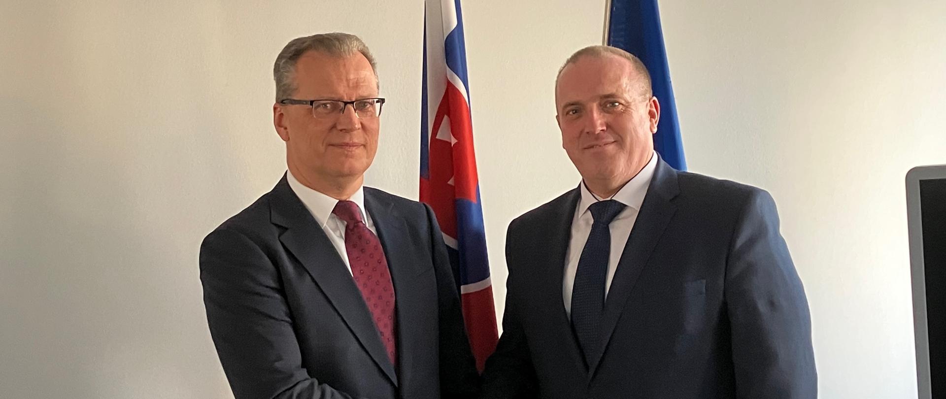 Stretnutie veľvyslanca so štátnym tajomníkom Ministerstva hospodárstva SR Petrom Gerhartom