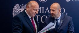 Na zdjęciu do prawej strony: Robert Gajda, Zastępca Prezesa Zarządu NFOŚiGW.