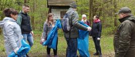 Atrakcyjne miejsce wypoczynku Biesak Białogon posprzątane