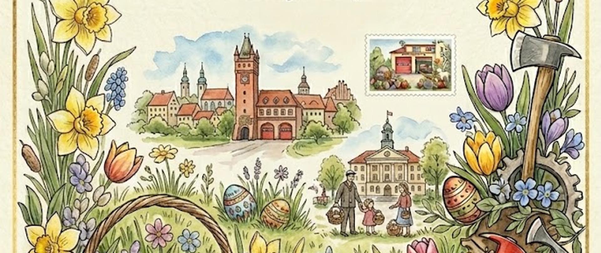 Plakat z życzeniami