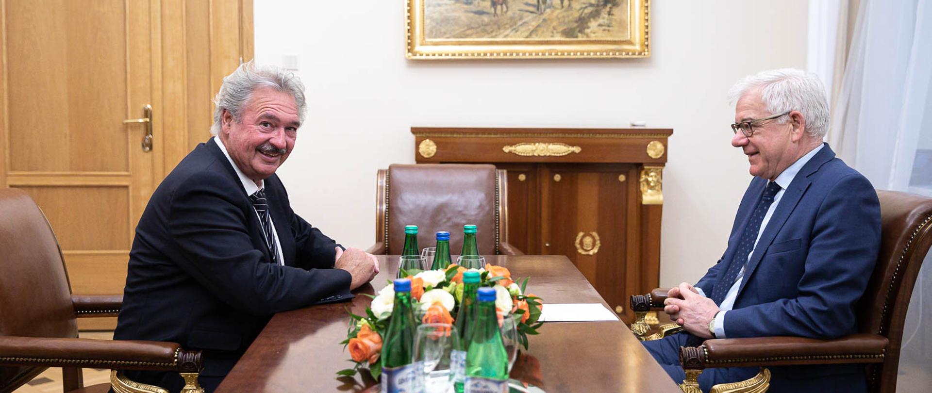 Foreign Minister Jean Asselborn visits Warsaw