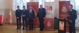 Uroczystość wręczenia promes dla Młodzieżowych Drużyn Pożarniczych 