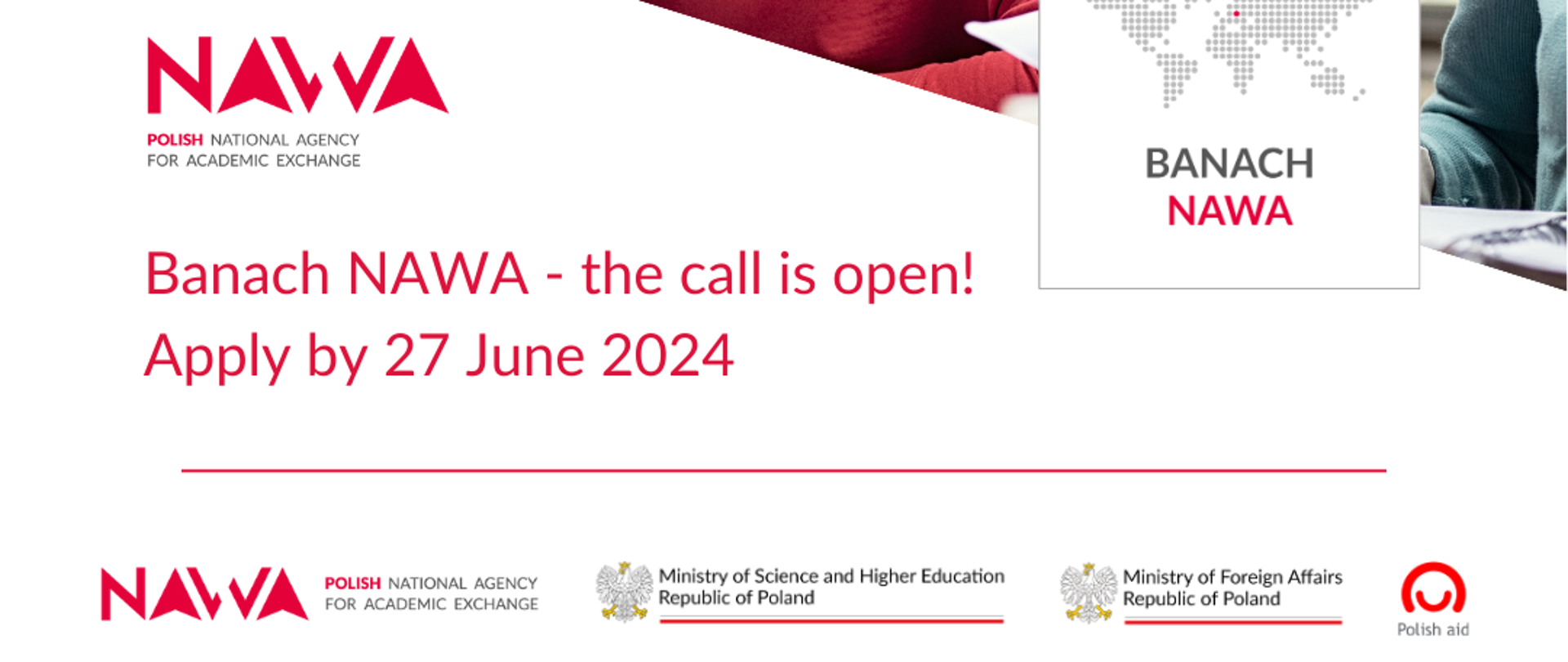 Programa de becas Stefan Banach para estudiantes de segundo ciclo superior - Agencia Nacional de Intercambio Académico (NAWA)