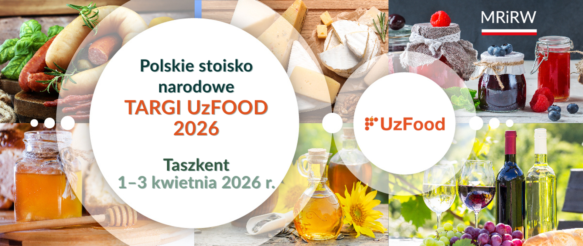 Zaproszenie do udziału w polskim stoisku narodowym na targach UzFood 2026 w Taszkencie