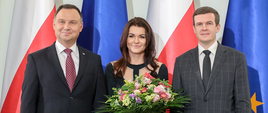 Prezydent RP Andrzej Duda odznaczył tenisistkę Agnieszkę Radwańską Krzyżem Komandorskim Orderu Odrodzenia Polski