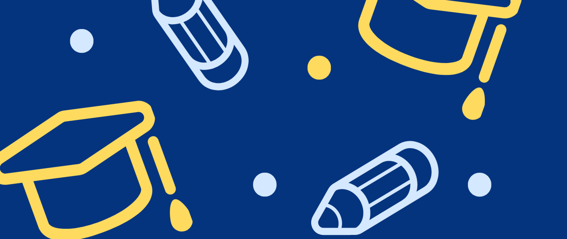 Na niebieskim tle informacje dotyczące zakończenia uczniów kończących szkołę muzyczną I st.