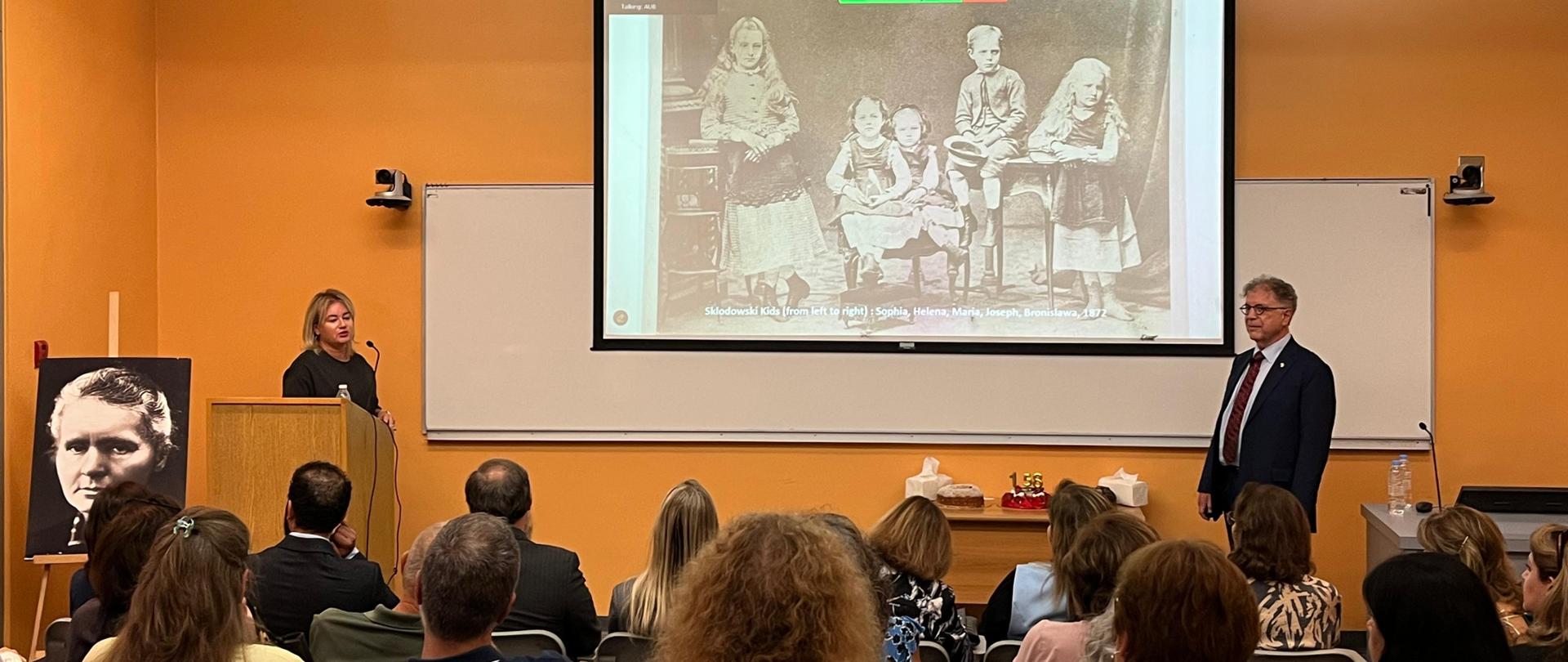 Maria Skłodowska-Curie's Birthday in Beirut