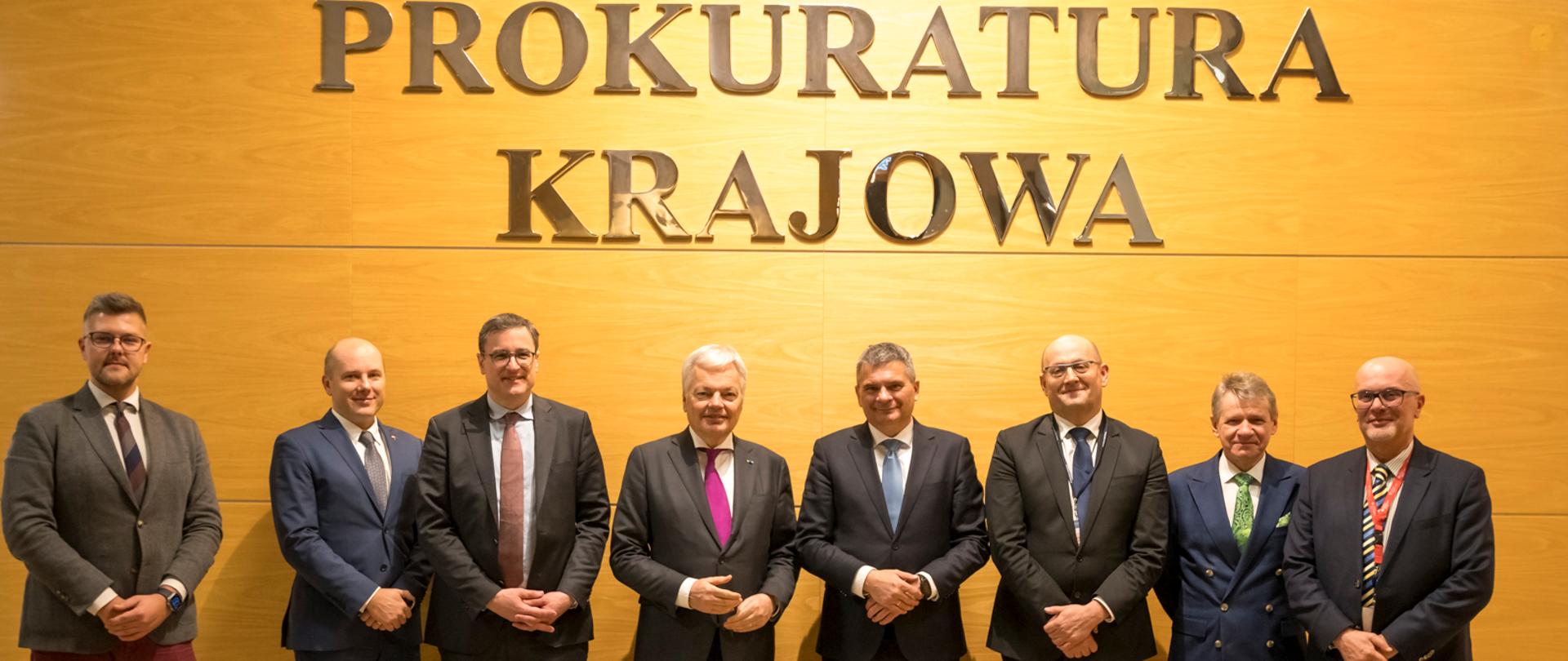 Spotkanie Prokuratora Krajowego Dariusza Korneluka z Komisarzem UE ds. Sprawiedliwości Didierem Reyndersem 