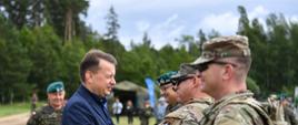 Visit of Mariusz Błaszczak, Deputy Prime Minister, Minister of National Defence at the Mobile Command Post of the Multinational Division North-East_2