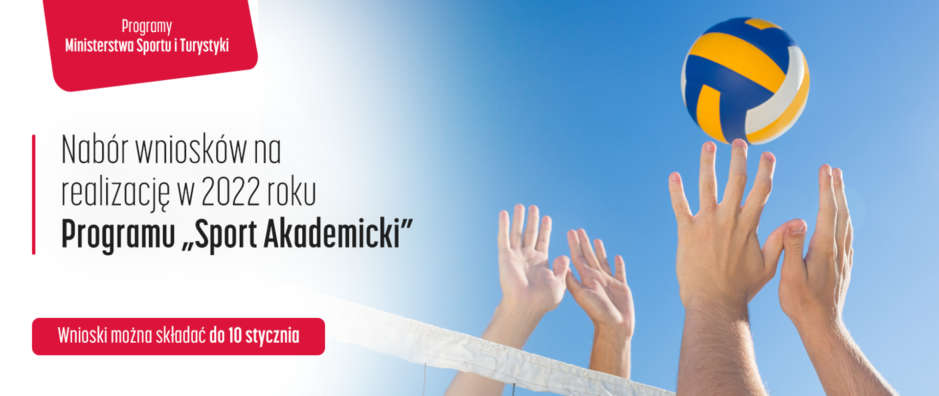Nabór wniosków na realizację w 2022 roku Programu „Sport Akademicki”