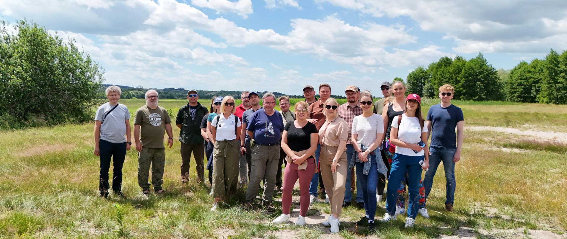 Wizja terenowa na obszarze projektu LIFE4Delta