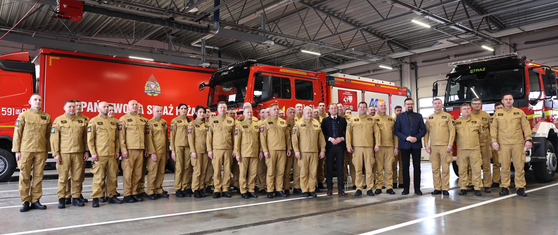 Nowoczesny sprzęt dla strażaków z regionu płockiego i ciechanowskiego