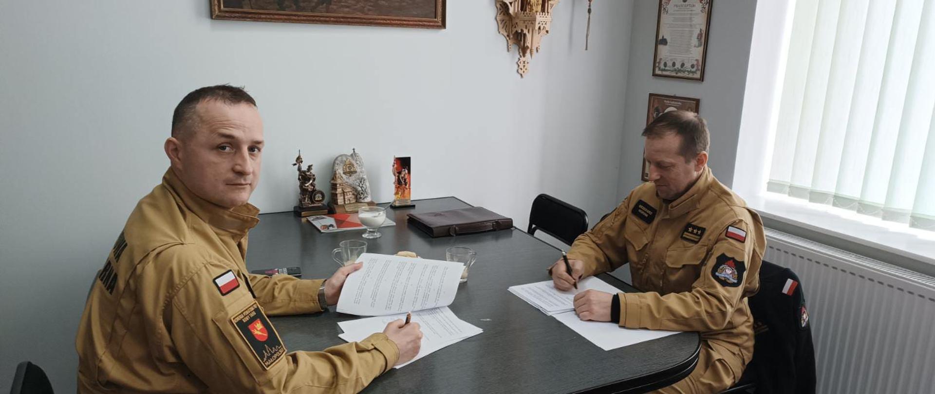 Porozumienie KP PSP w Zakopanem i KP PSP w Nowym Targu dot. obszarów chronionych