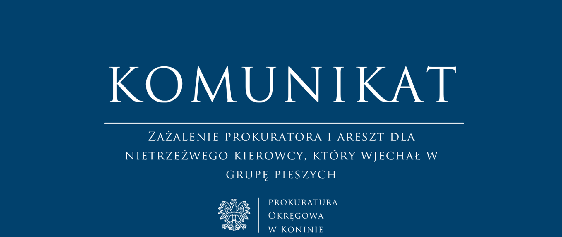 ZAŻALENIE PROKURATORA I ARESZT DLA NIETRZEŹWEGO KIEROWCY