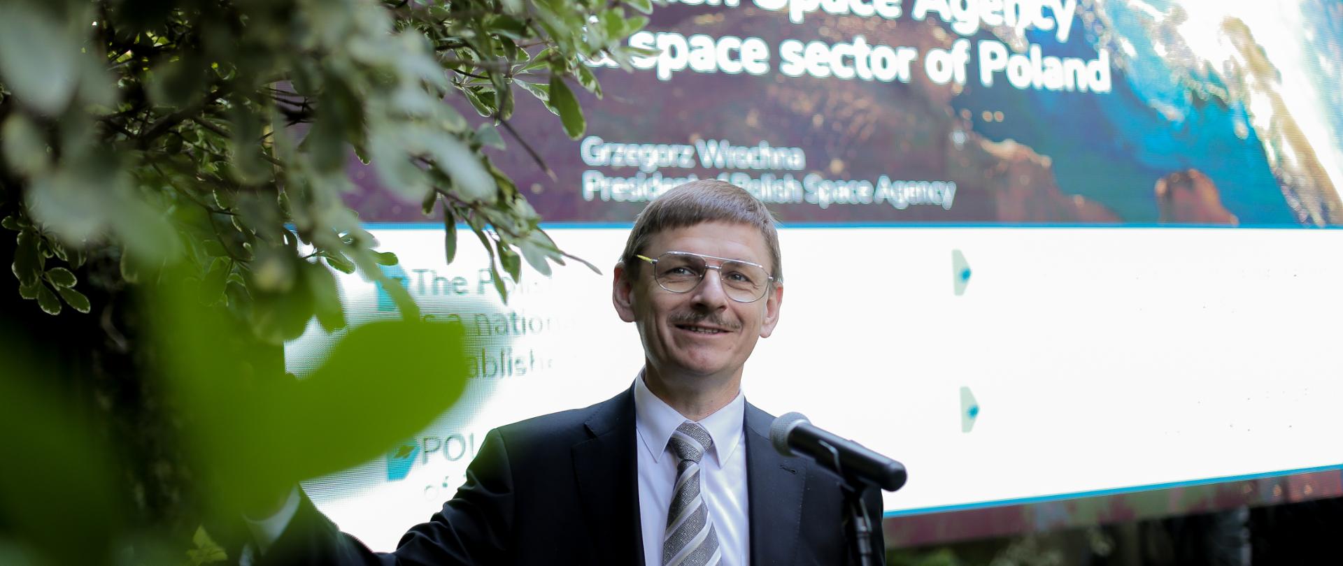 Prezes POLSA prof. Grzegorz Wrochna