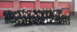 Egzamin na zakończenie szkolenia podstawowego strażaka ratownika OSP