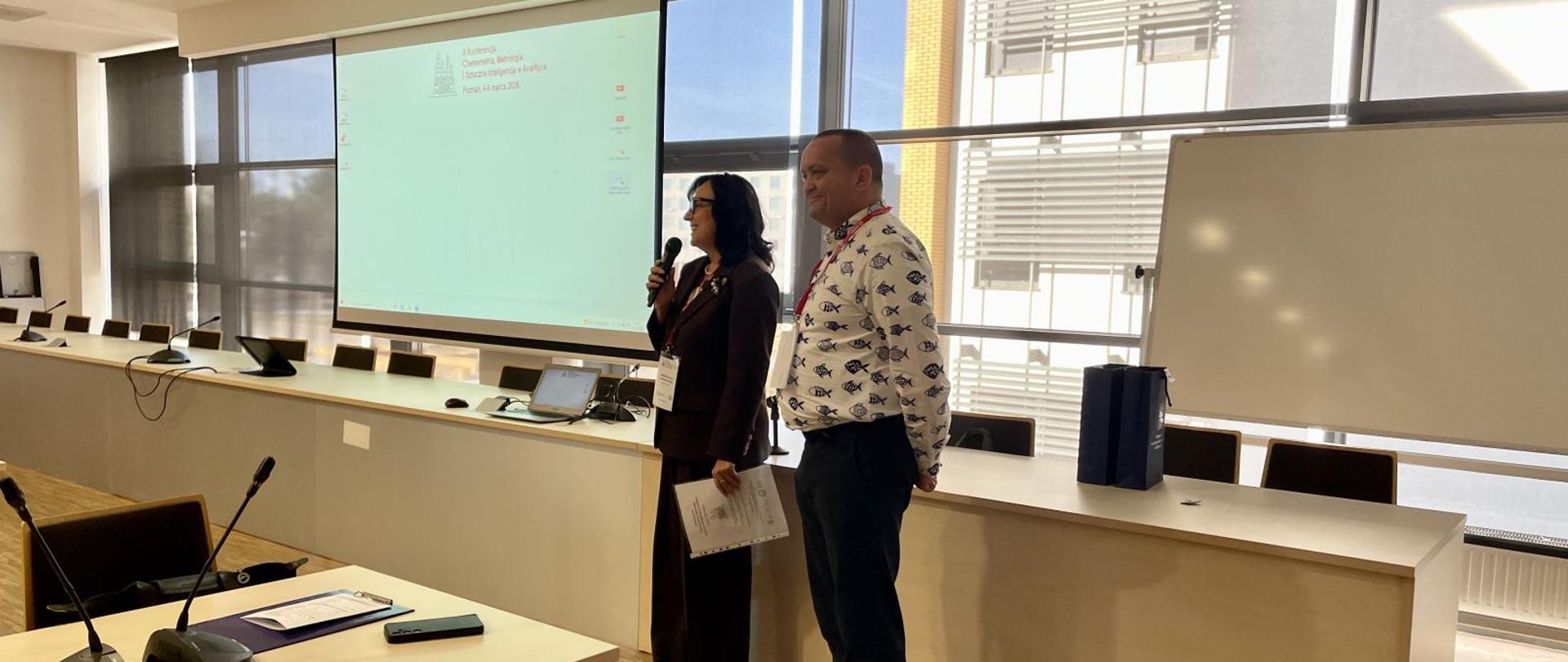 Prof. dr hab. Grzegorz Zadora podczas konferencji