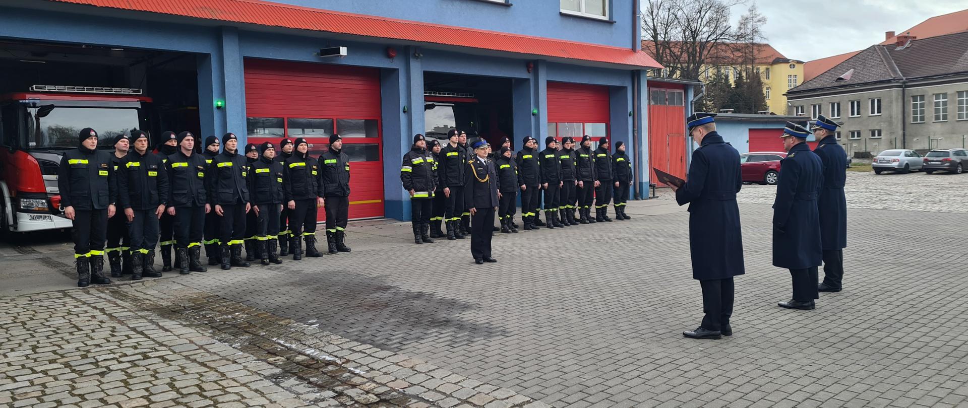Przejście na zaopatrzenie emerytalne st.ogn. Adama Gembalczyka
