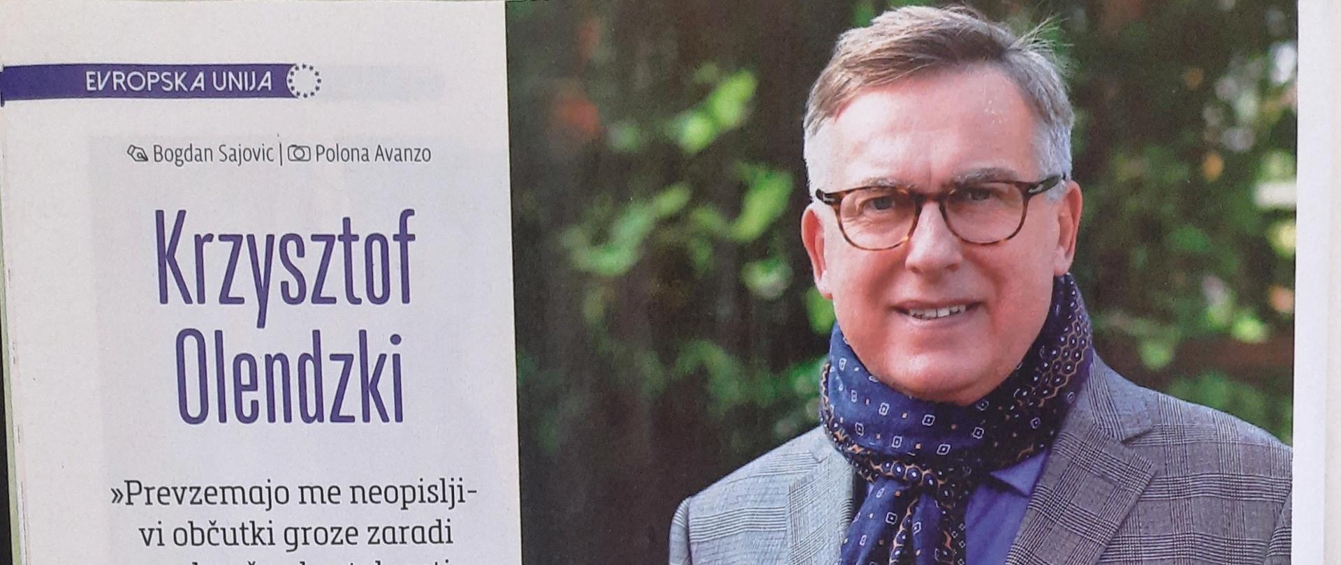 Ambasador RP Krzysztof Olendzki Tygodnik Demokracija