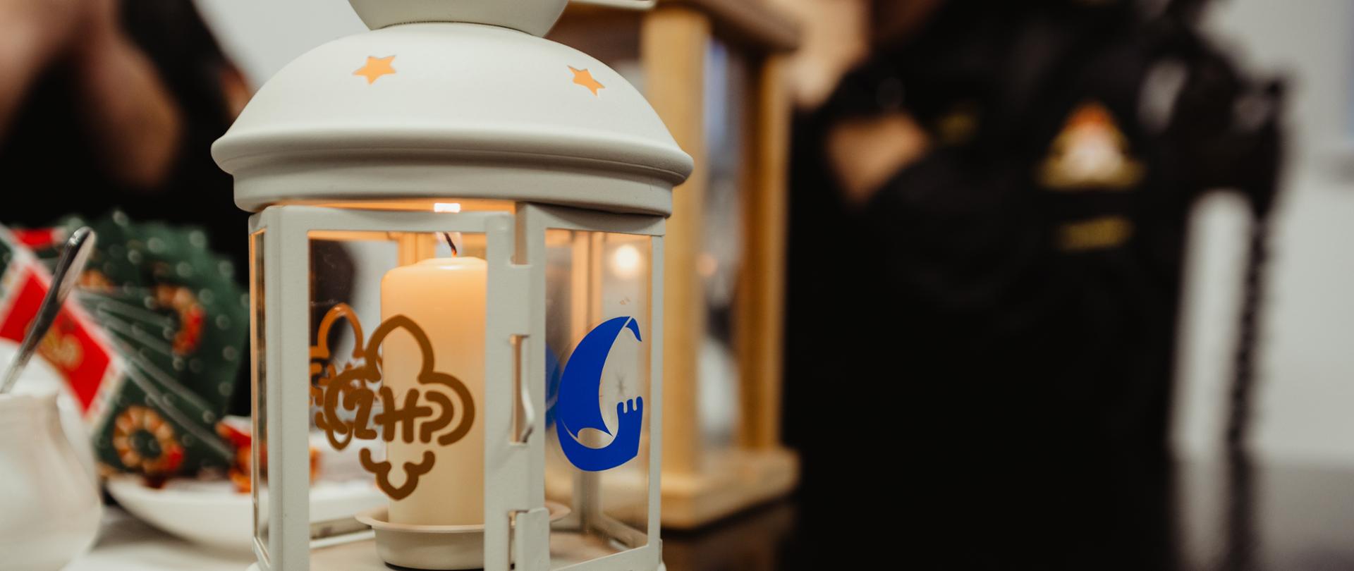 Zdjęcie przedstawia Betlejemskie Światełko Pokoju.