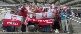 Spacer i wspólne kibicowanie Polaków w Seulu