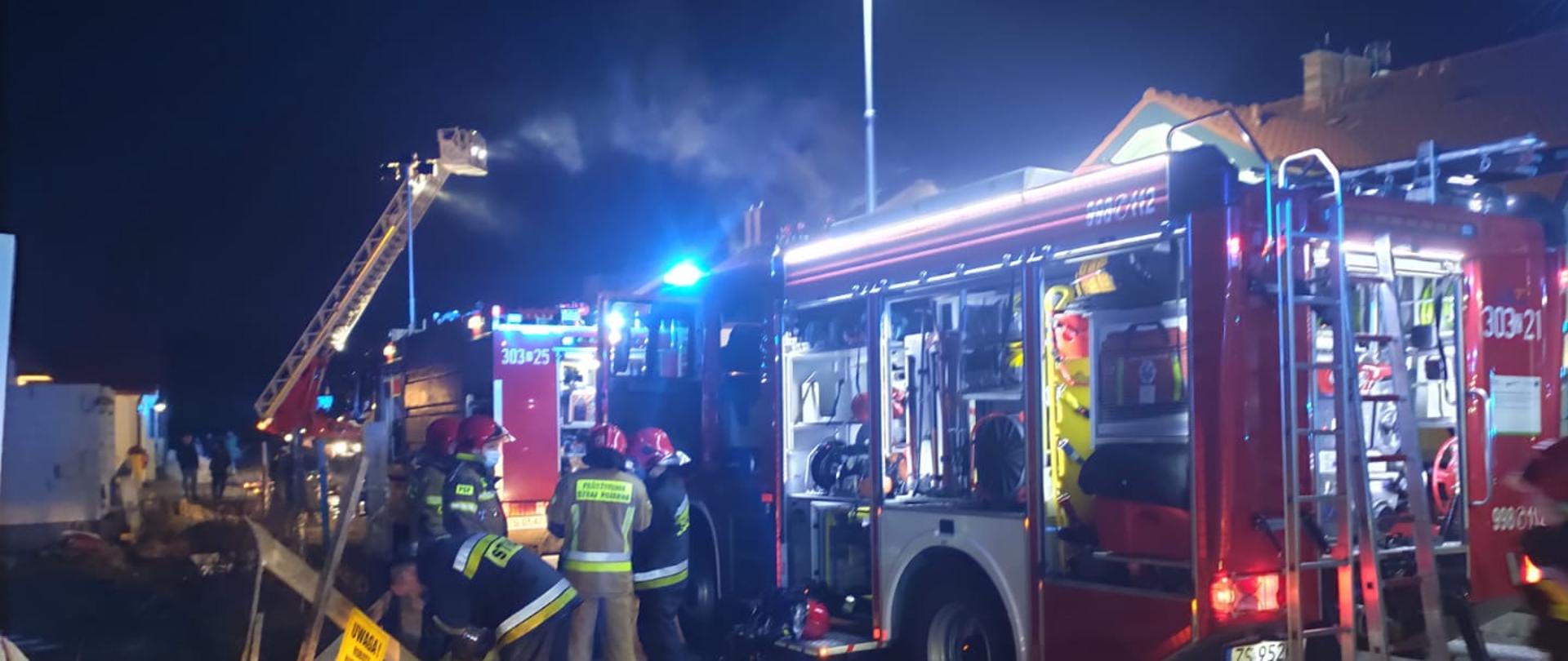 pożar Różany Zakątek