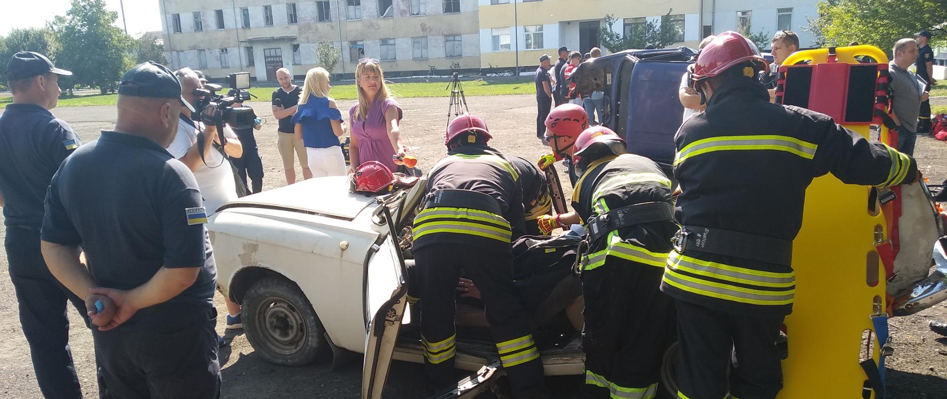 Rozwój potencjału operacyjnego służb ratowniczych regionu zakarpackiego fot. Fundacja iHELP Institute