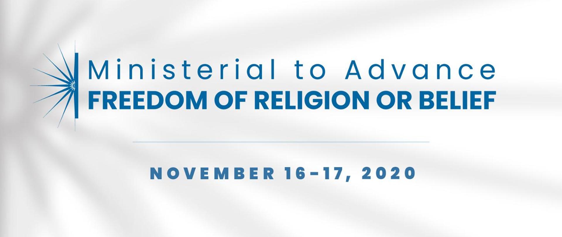 Ministerialna Konferencja na rzecz wolności religii lub przekonań
