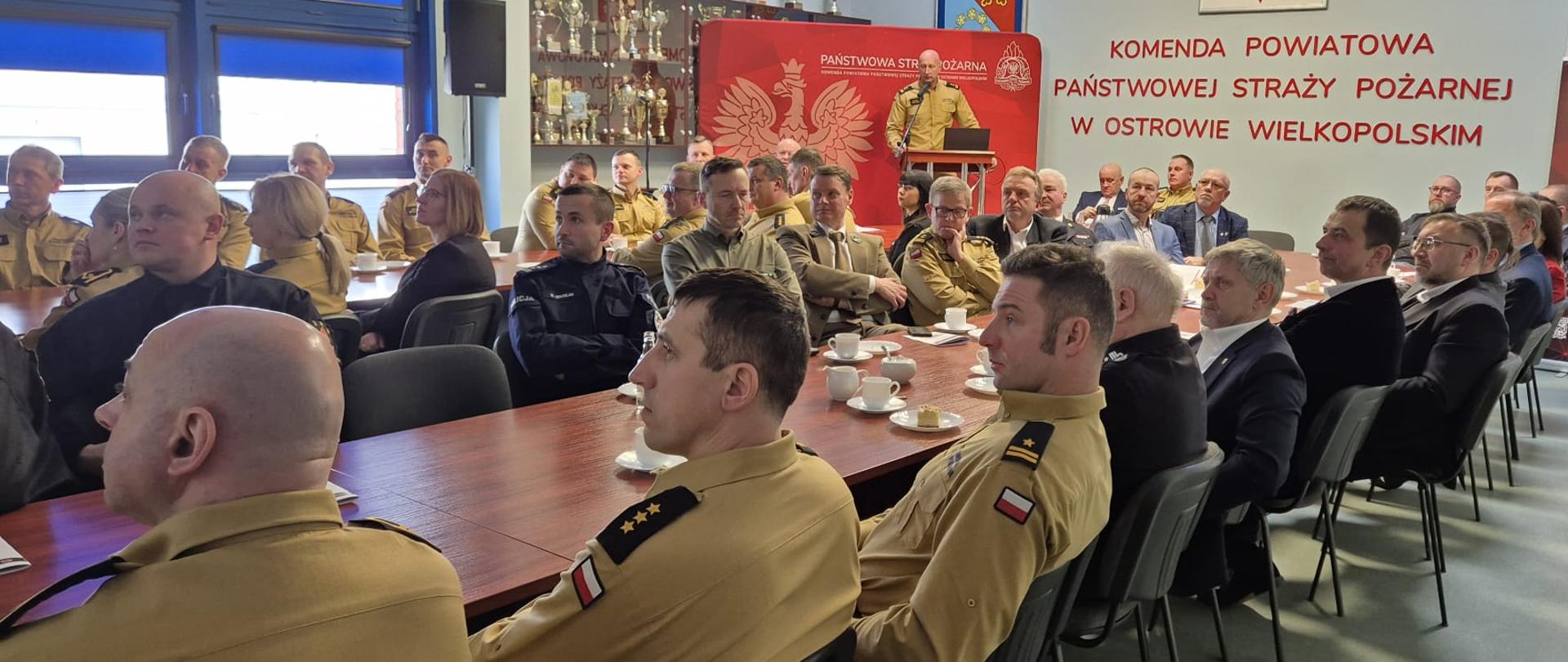 Przemówienie Komendanta Powiatowego