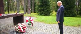 Chargé d'affaires Ambasady RP w Moskwie upamiętnił ofiary Zbrodni Katyńskiej spoczywające na cmentarzu w Miednoje