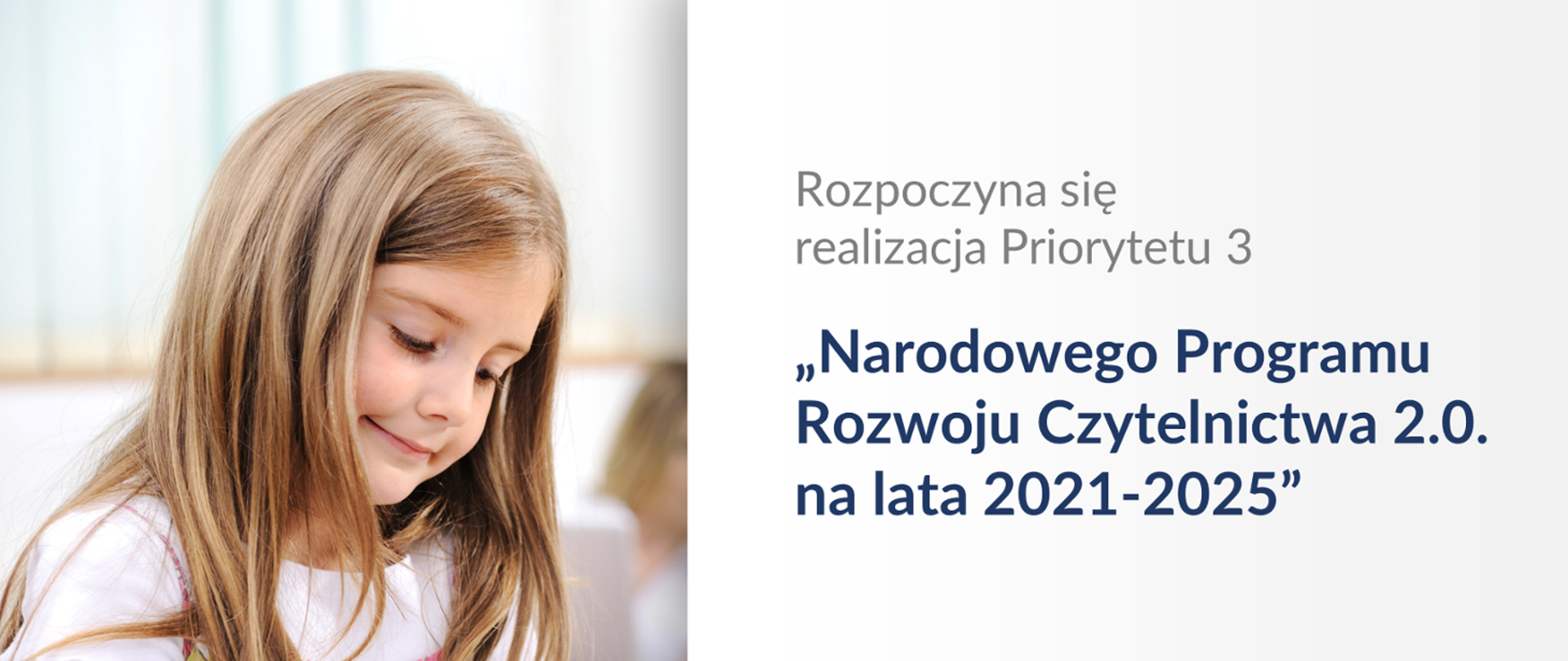 Narodowy Program rozwoju Czytelnictwa 2.0 na lata 2021-2025