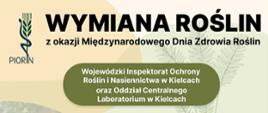 Wymiana Roślin w WIORiN w Kielcach z okazji Międzynarodowego Dnia Zdrowia Roślin