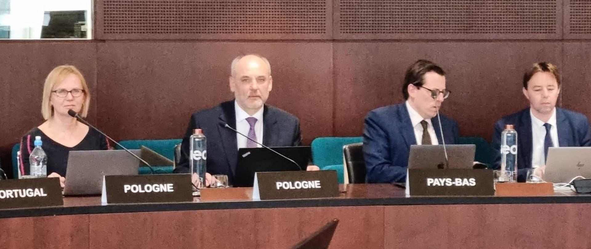 Wiceminister Piotr Dziadzio na posiedzeniu Rady Zarządzającej Międzynarodowej Agencji Energetycznej 