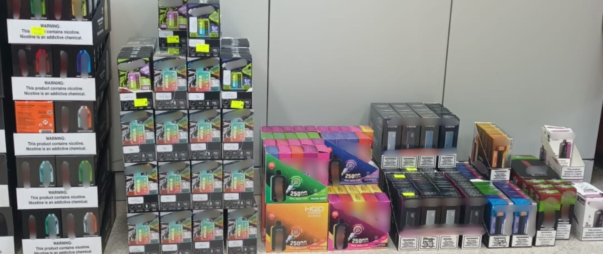 e-papierosy w opakowaniach 