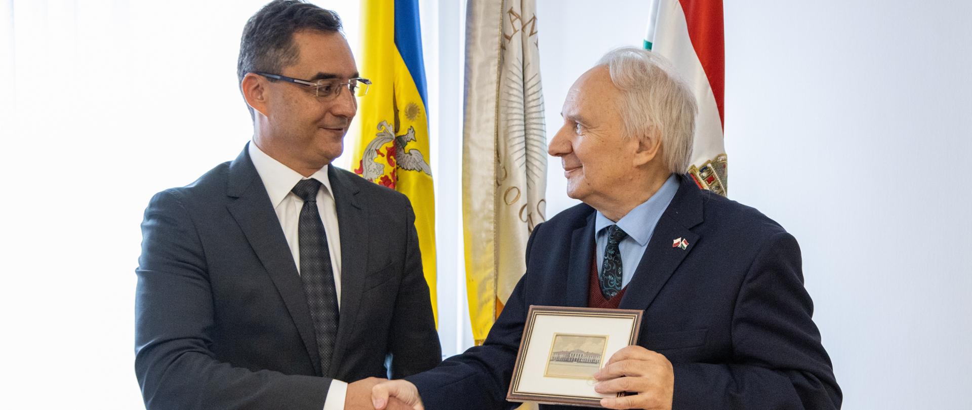 Wizyta ambasadora w Debreczynie