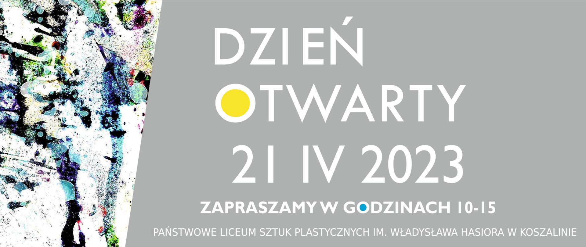 Informacja na temat wydarzenia szkolnego