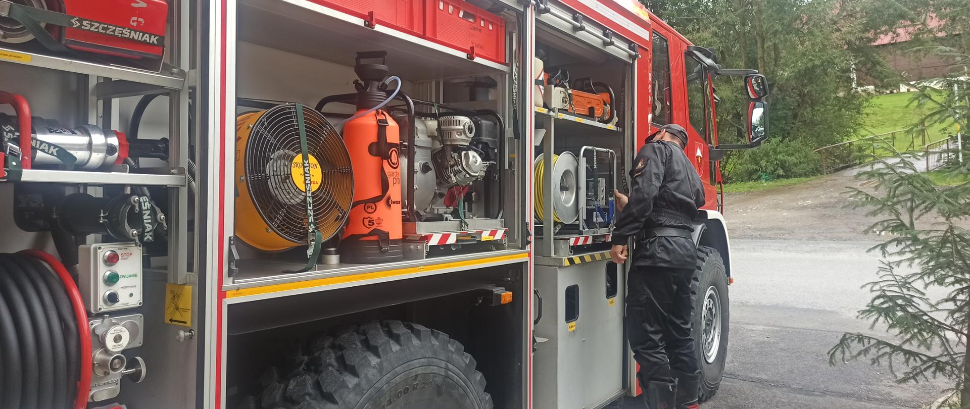 Przeglądy techniczne jednostek OSP z terenu powiatu Tatrzańskiego.