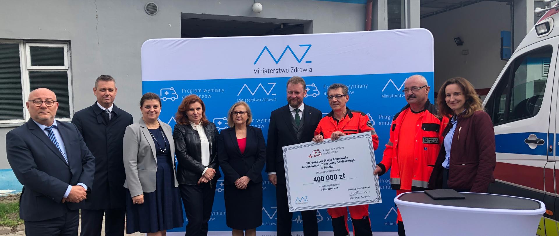 Podpisanie umowy w Staroźrebach.