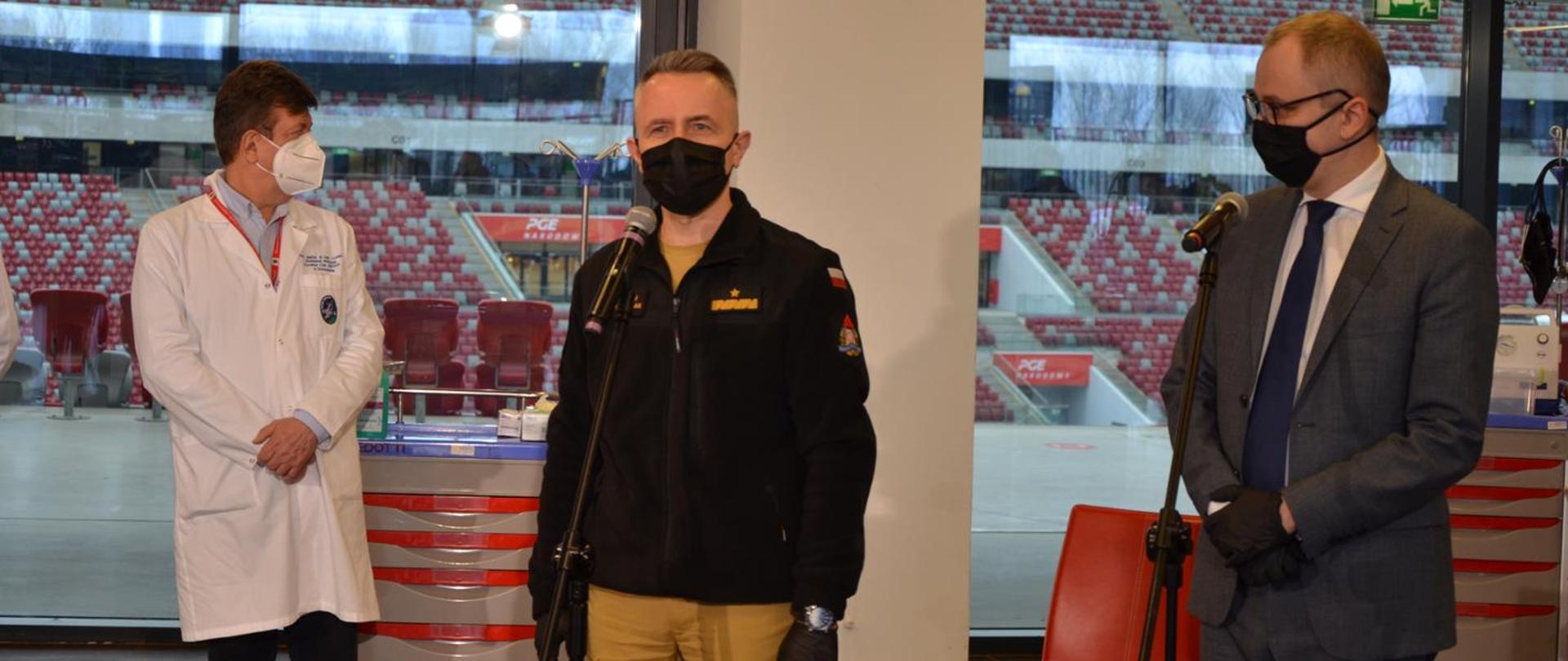 ROZPOCZĄŁ SIĘ PROCES SZCZEPIEŃ PRZECIW COVID-19 DLA FUNKCJONARIUSZY SŁUŻB MUNDUROWYCH