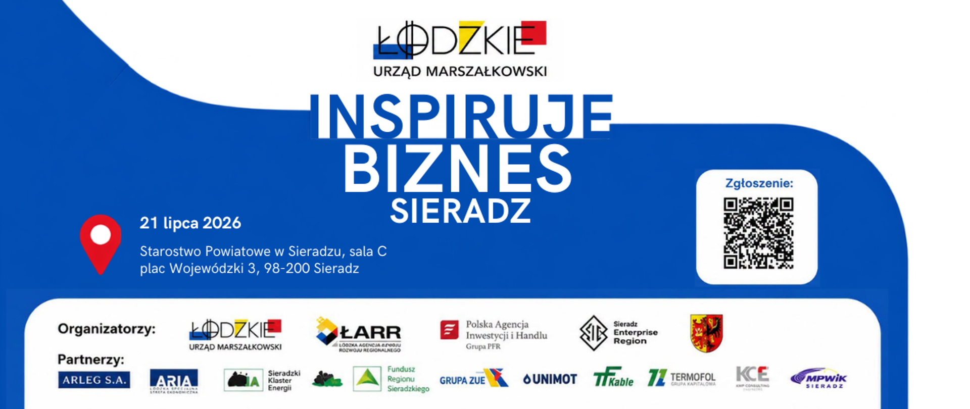Łódzkie Inspiruje Biznes. Spotkanie dla przedsiębiorców 21 lipca w Sieradzu. HPK Polska Centralna zaprasza na stoisko dot. Horyzontu Europa