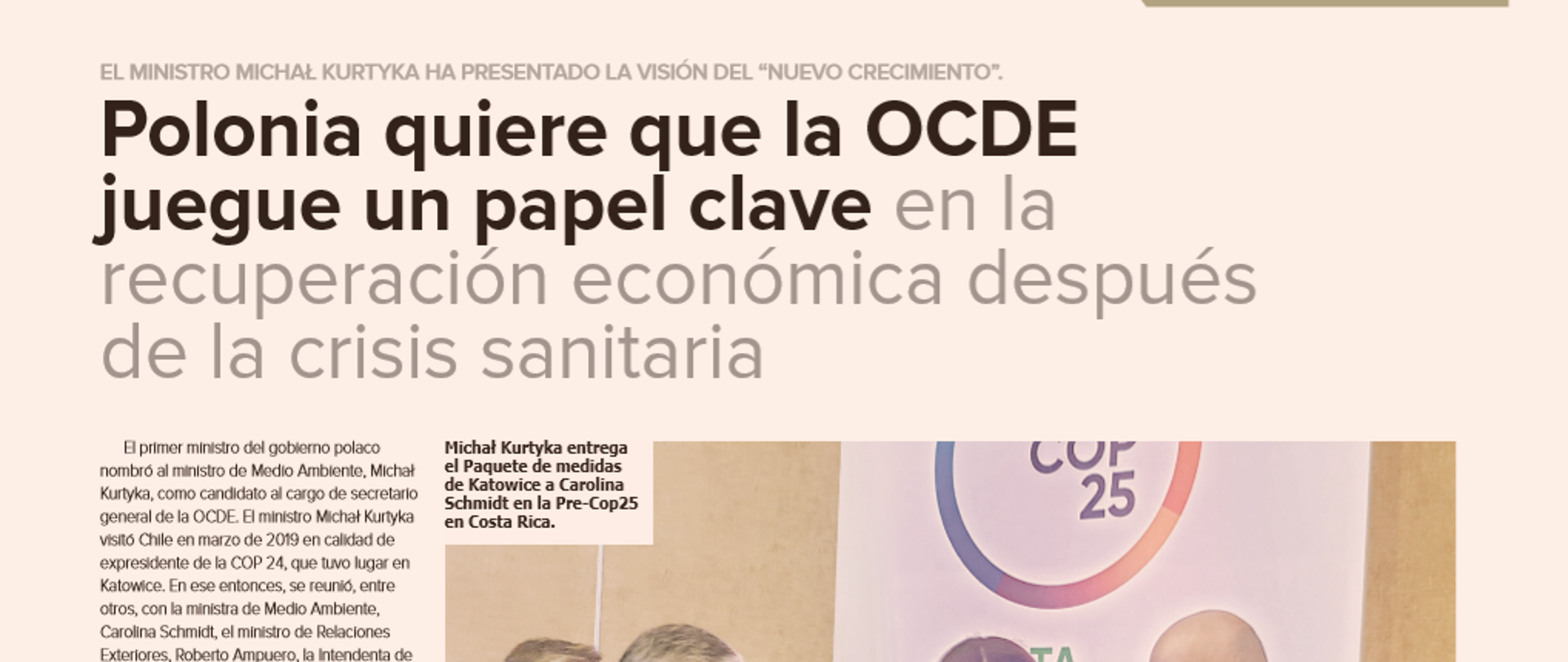 Polski kandydat do OECD