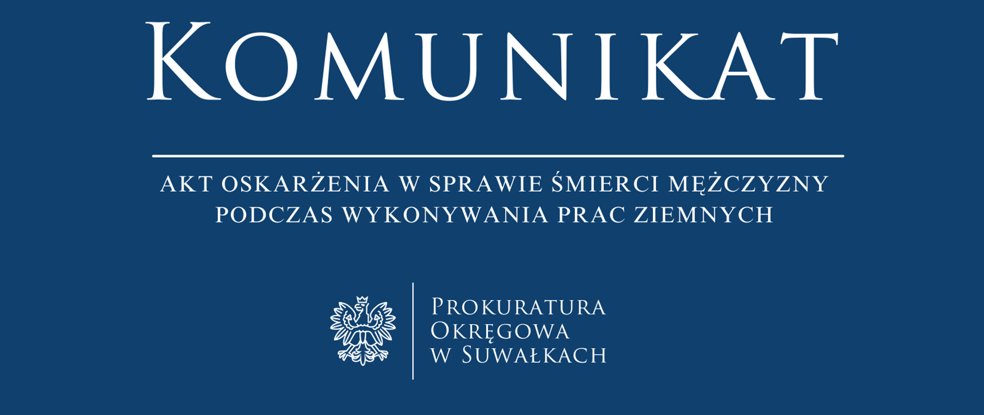 Akt oskarżenia w sprawie śmierci